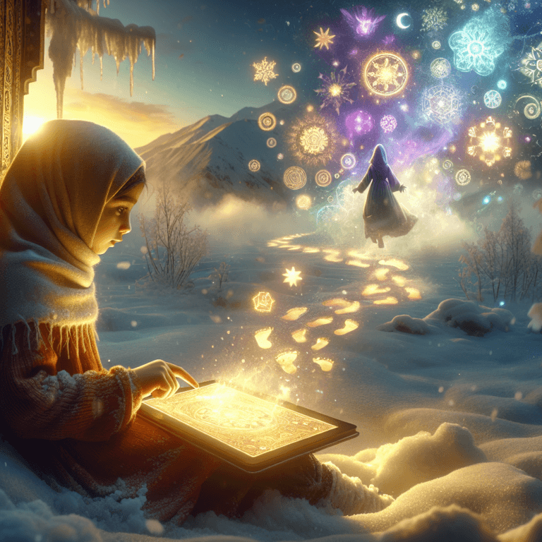 Chi ha fatto quelle impronte? - Un bambino segue delle impronte misteriose sulla neve per scoprire a chi appartengono