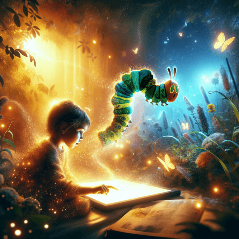 Il bruco che contava i giorni - Un piccolo bruco aspetta con impazienza di trasformarsi in una farfalla