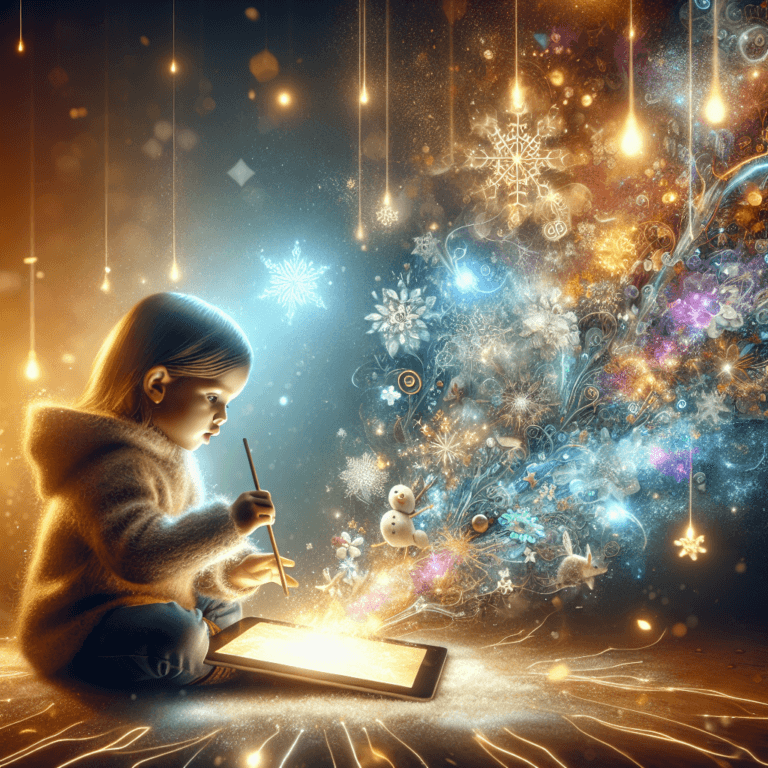 Il fiocco di neve ballerino - Un fiocco di neve che invece di cadere danza nel cielo