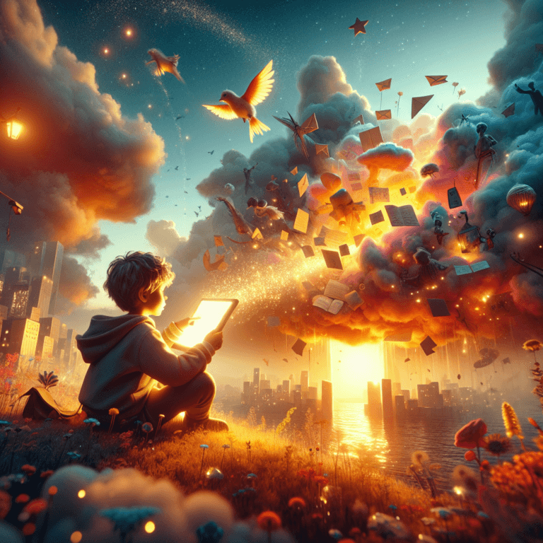 Il postino delle nuvole - Un uccellino porta le lettere tra le nuvole e le stelle