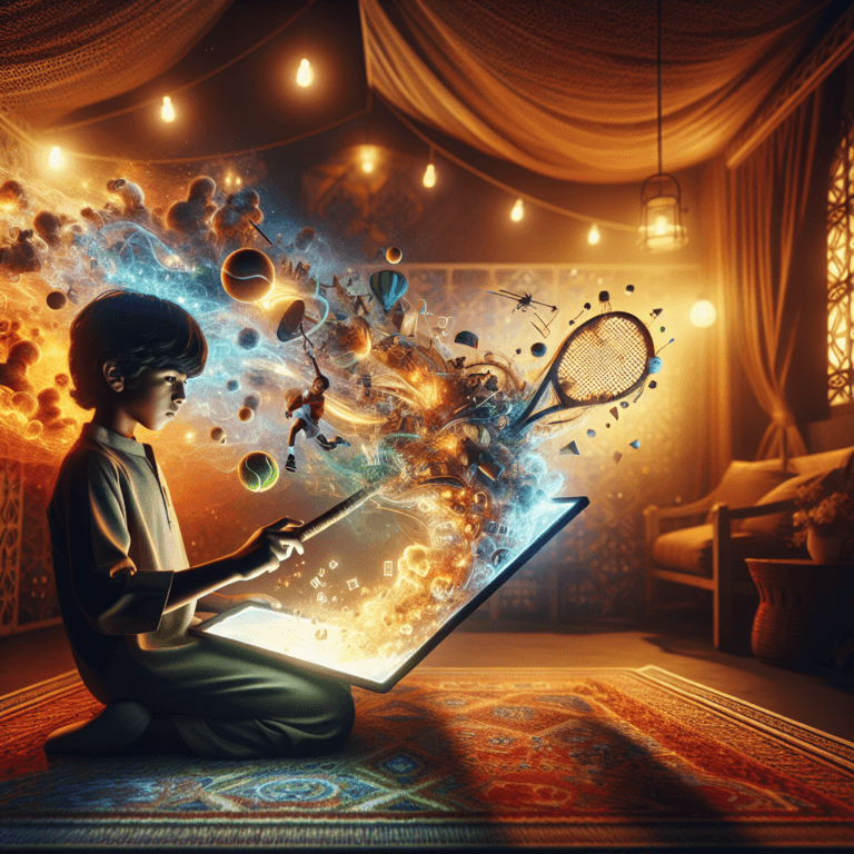 Il tennista e la racchetta di legno - Un bambino senza mezzi dimostra che la passione vale più di qualsiasi attrezzatura