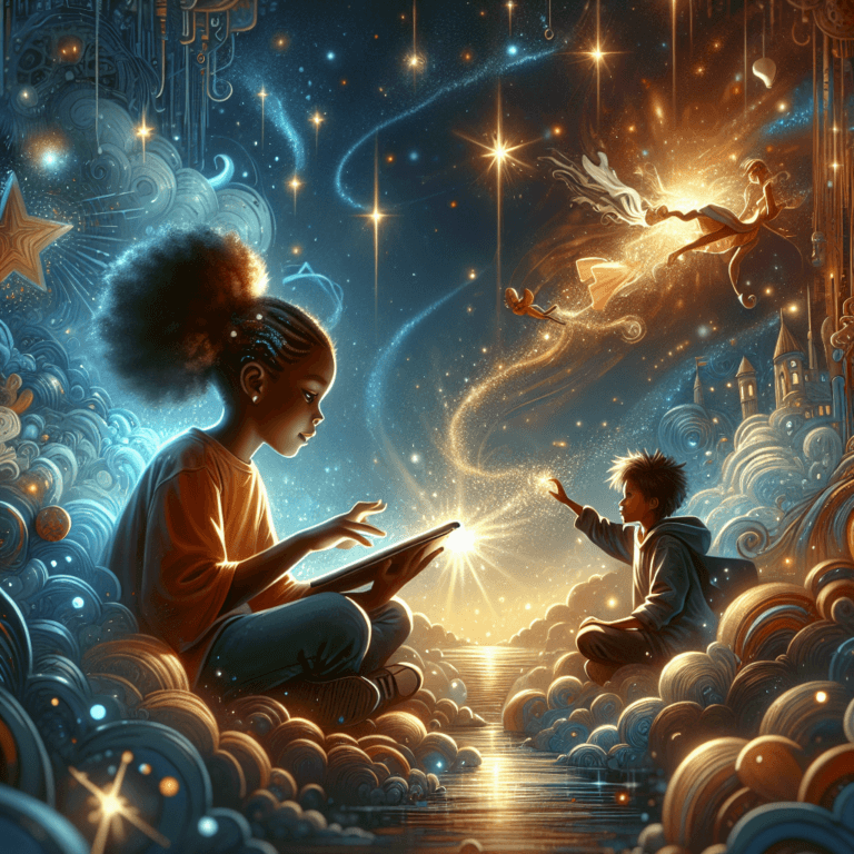 La barchetta dei sogni - Una piccola barca naviga su un mare di stelle, portando i sogni da un mondo all’altro