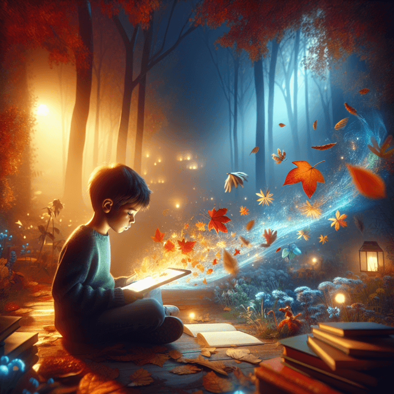 La danza delle foglie - In autunno, le foglie cadono danzando e raccontano i loro segreti al vento