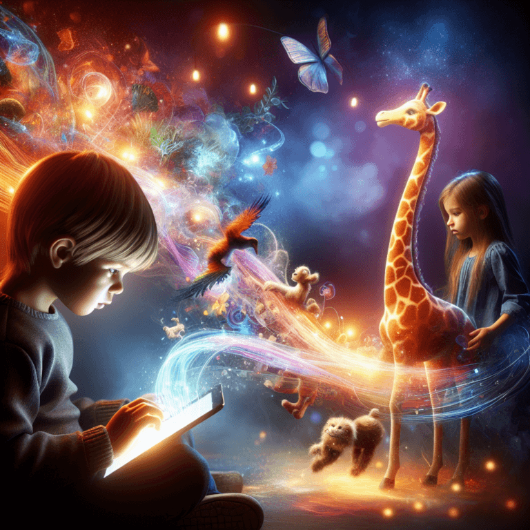 La giraffa con la sciarpa troppo lunga - Una giraffa prova a camminare, ma la sua sciarpa si attorciglia ovunque