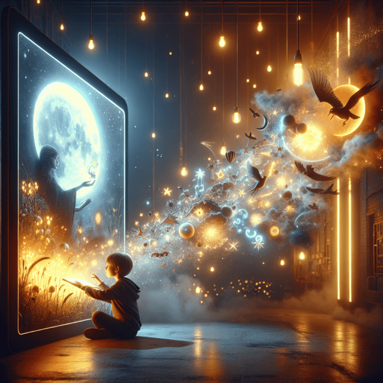 La luna che aveva paura del buio - Una luna timida impara a brillare con l’aiuto delle stelle