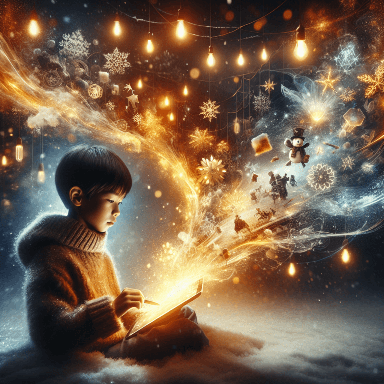 La neve che canta - I fiocchi danzano silenziosi e il vento racconta storie lontane