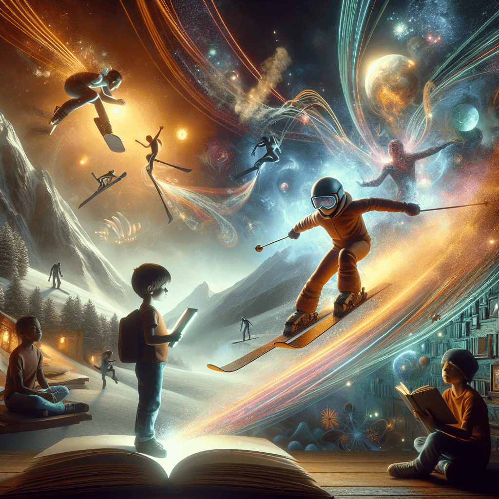 Lo sciatore e la montagna impossibile - Un atleta affronta la discesa più pericolosa con coraggio e abilità