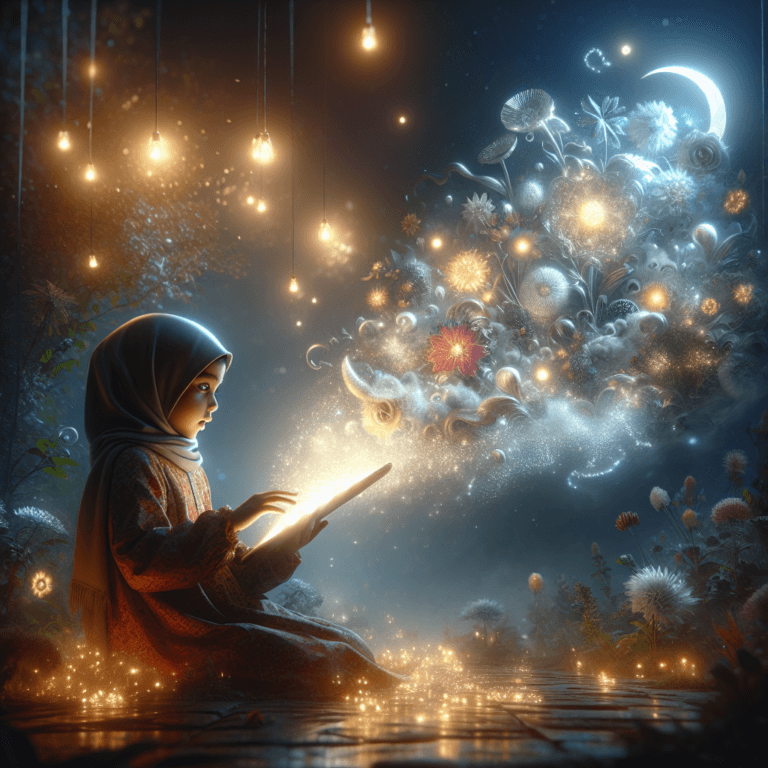 Nel giardino della luna - Tra i fiori argentati della notte, i sogni crescono dolci e sereni