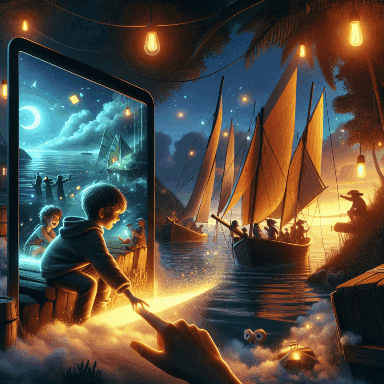 Il Tesoro dell’Isola del Timone – Un gruppo di amici deve armare la propria barca e navigare per raggiungere un’isola nascosta.