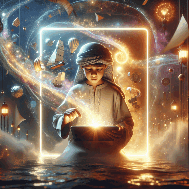 Il Vento Racconta Storie – Un racconto poetico in cui il vento sussurra antiche leggende ai piccoli marinai.