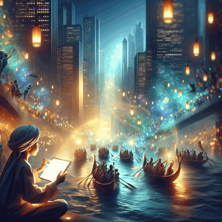 La Regata delle Lanterne Blu – Una competizione notturna dove le barche sono illuminate e tutto può succedere.