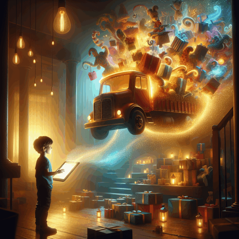 Il camion dei giocattoli - Un camion speciale che porta solo regali e sorprese