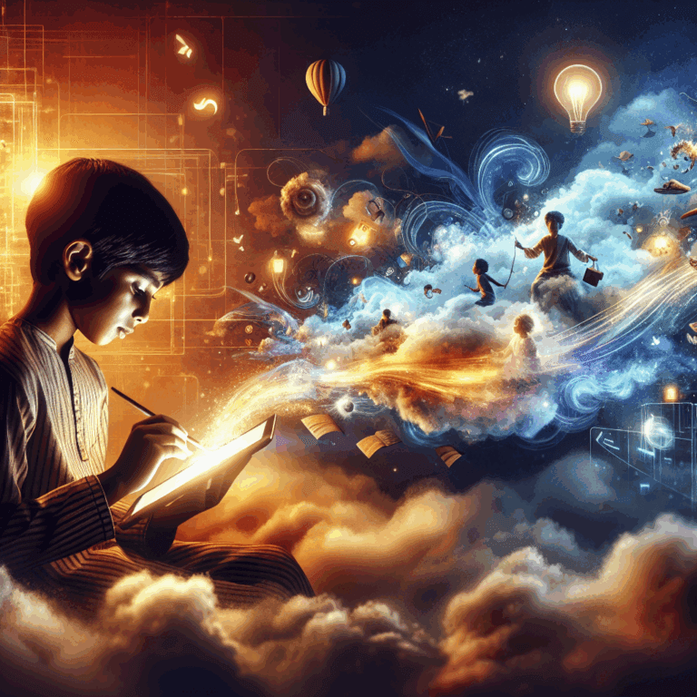 Il cuscino delle nuvole – Un bambino si addormenta sulle nuvole e sogna viaggi incredibili.