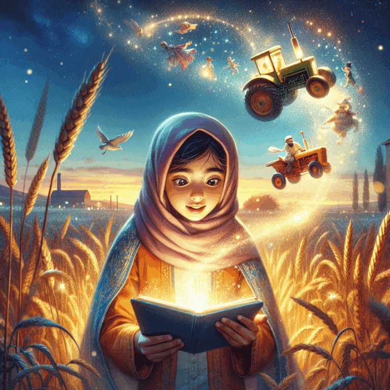 Il trattore che sbuffava - Un trattore simpatico che si addormenta nei campi