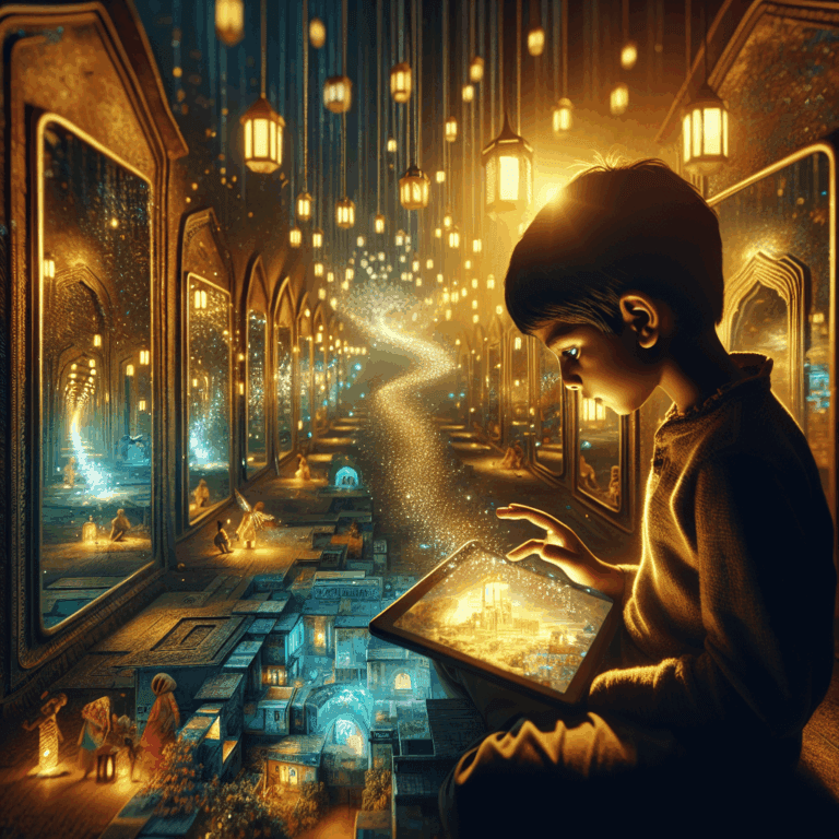 Il villaggio degli specchi magici - Un posto incantato dove ogni specchio mostra un futuro diverso