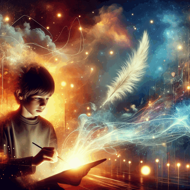 La piuma che volava senza meta – Una piuma leggera vola da un posto all’altro portando meraviglia.