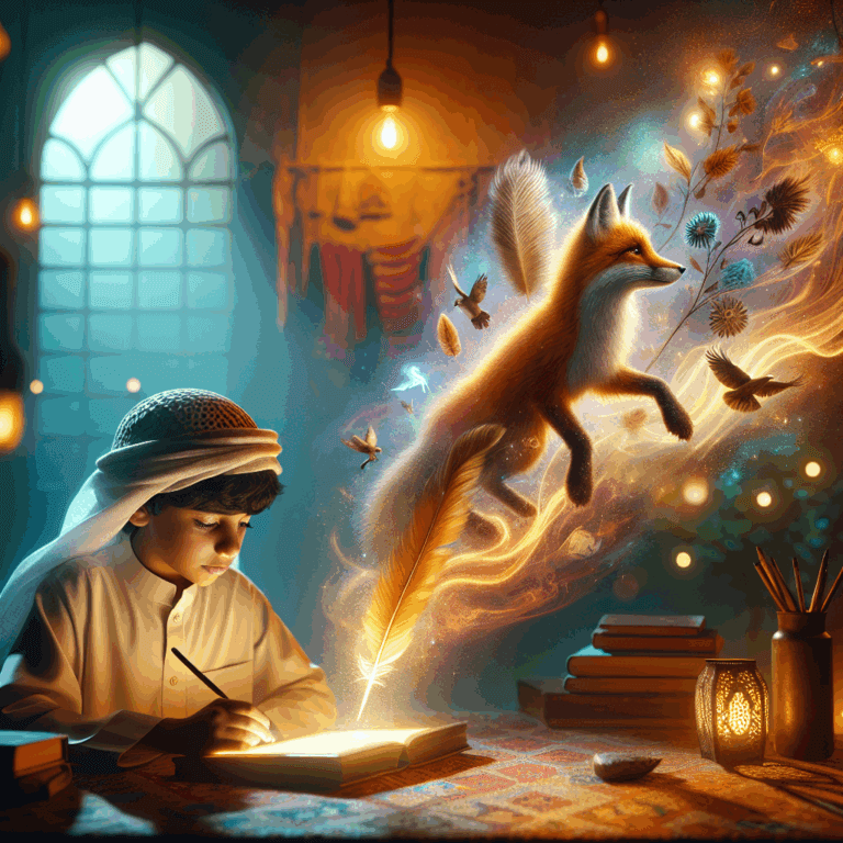 La volpe e la piuma dorata - Una volpe coraggiosa segue una piuma magica per trovare la verità sul proprio passato