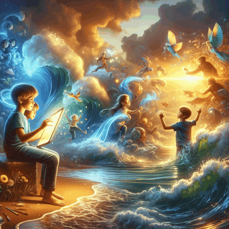 L’estate che gioca con le onde - Il mare racconta storie ai bambini sulla spiaggia